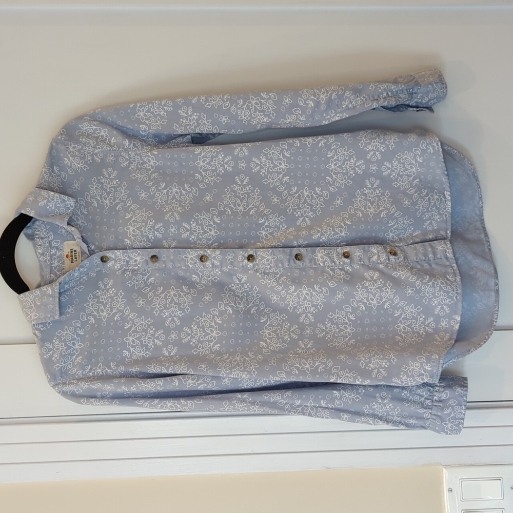 Marine Layer floral blouse